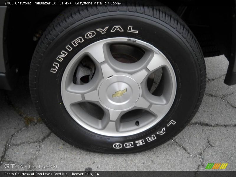Graystone Metallic / Ebony 2005 Chevrolet TrailBlazer EXT LT 4x4