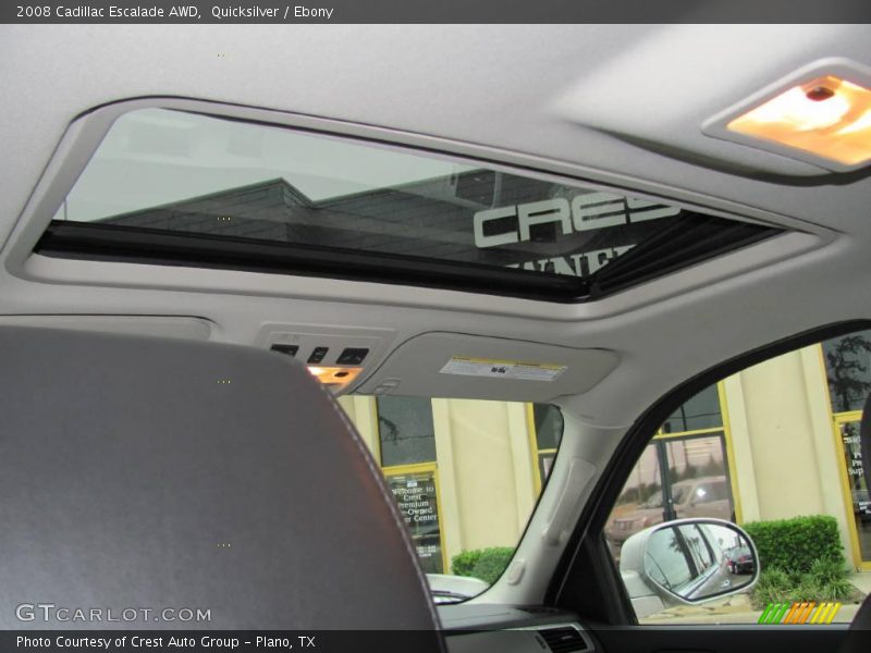 Quicksilver / Ebony 2008 Cadillac Escalade AWD
