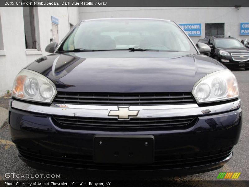 Dark Blue Metallic / Gray 2005 Chevrolet Malibu Sedan