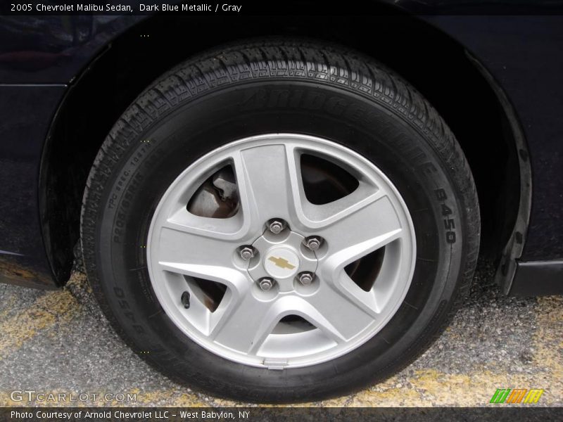 Dark Blue Metallic / Gray 2005 Chevrolet Malibu Sedan