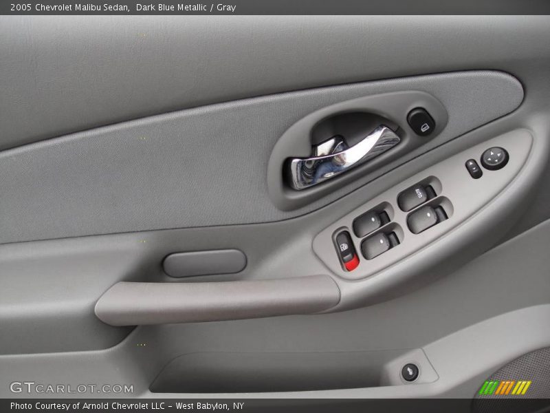 Dark Blue Metallic / Gray 2005 Chevrolet Malibu Sedan