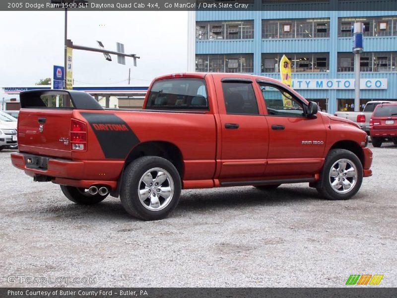 Go ManGo! / Dark Slate Gray 2005 Dodge Ram 1500 SLT Daytona Quad Cab 4x4