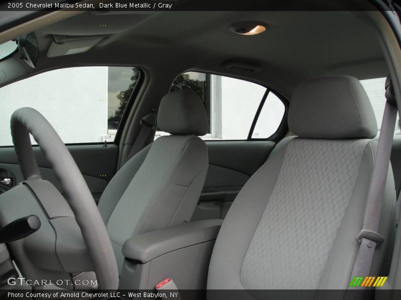 Dark Blue Metallic / Gray 2005 Chevrolet Malibu Sedan