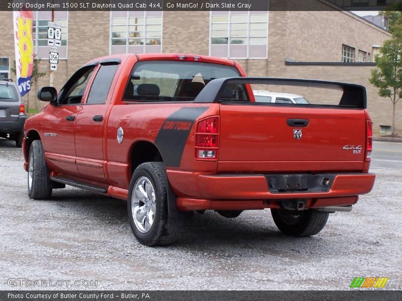 Go ManGo! / Dark Slate Gray 2005 Dodge Ram 1500 SLT Daytona Quad Cab 4x4