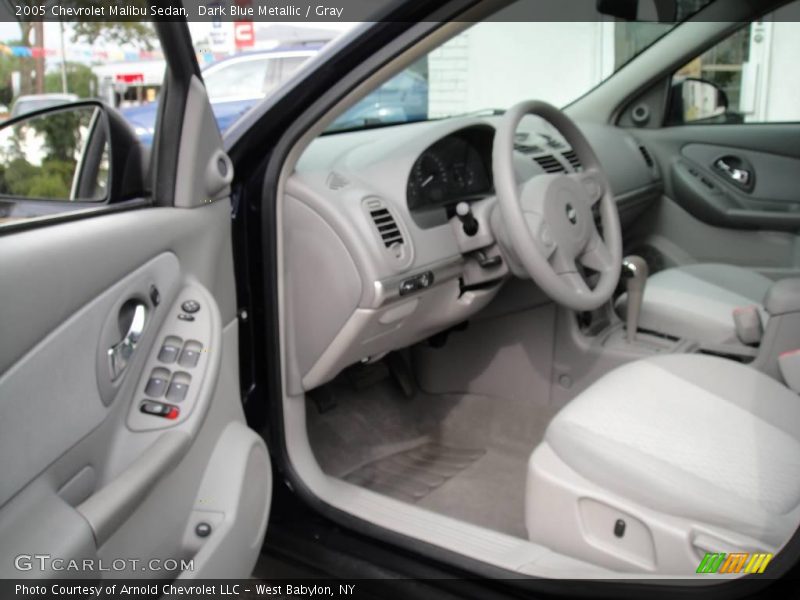Dark Blue Metallic / Gray 2005 Chevrolet Malibu Sedan