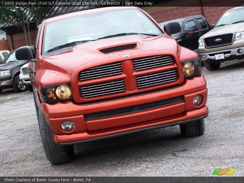 Go ManGo! / Dark Slate Gray 2005 Dodge Ram 1500 SLT Daytona Quad Cab 4x4