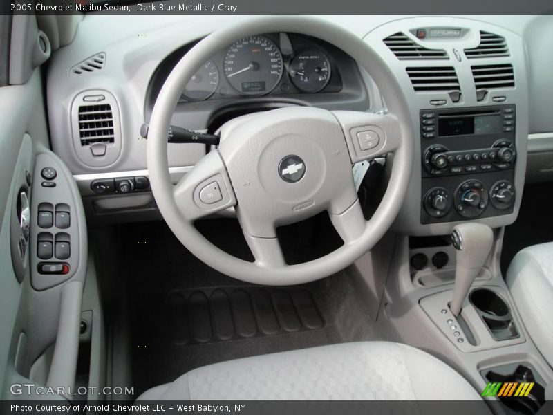 Dark Blue Metallic / Gray 2005 Chevrolet Malibu Sedan