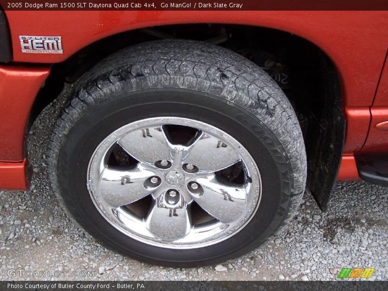 Go ManGo! / Dark Slate Gray 2005 Dodge Ram 1500 SLT Daytona Quad Cab 4x4