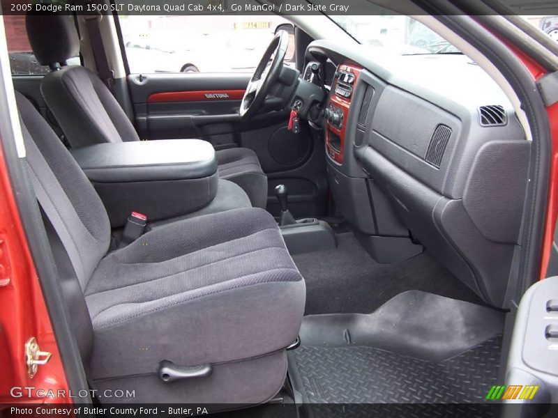 Go ManGo! / Dark Slate Gray 2005 Dodge Ram 1500 SLT Daytona Quad Cab 4x4