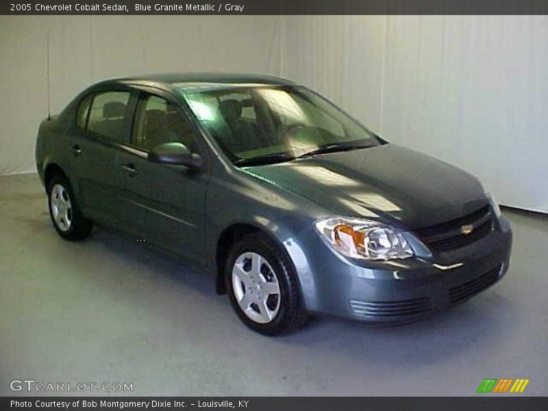 Blue Granite Metallic / Gray 2005 Chevrolet Cobalt Sedan