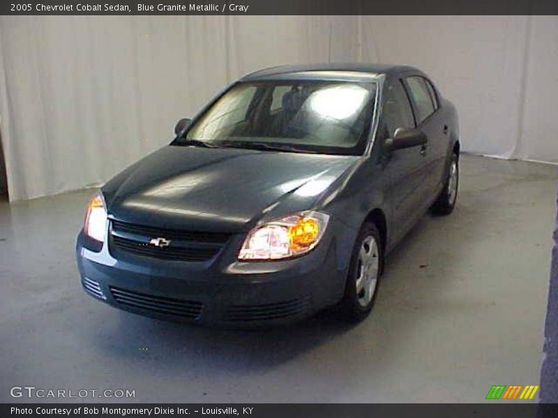 Blue Granite Metallic / Gray 2005 Chevrolet Cobalt Sedan