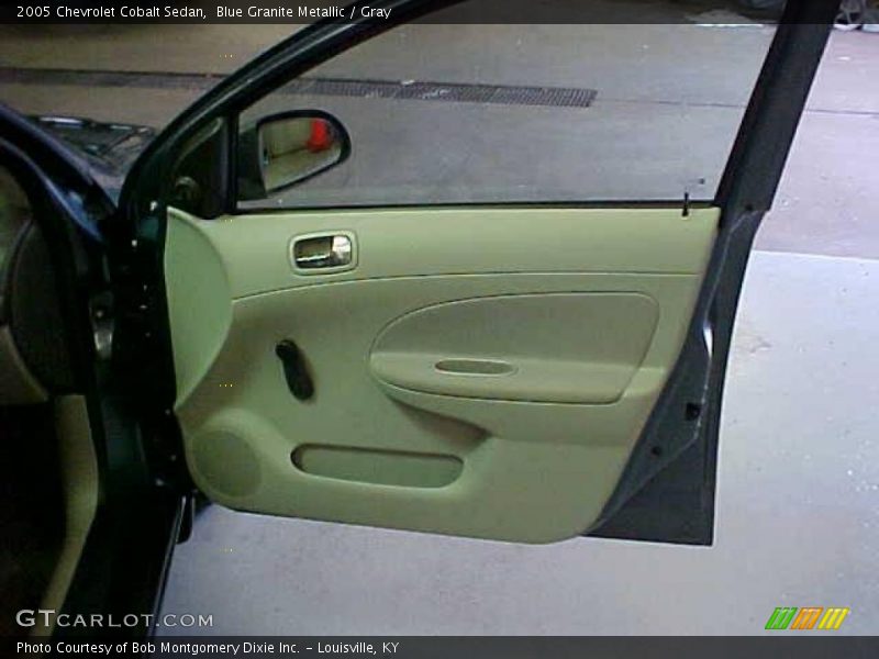 Blue Granite Metallic / Gray 2005 Chevrolet Cobalt Sedan