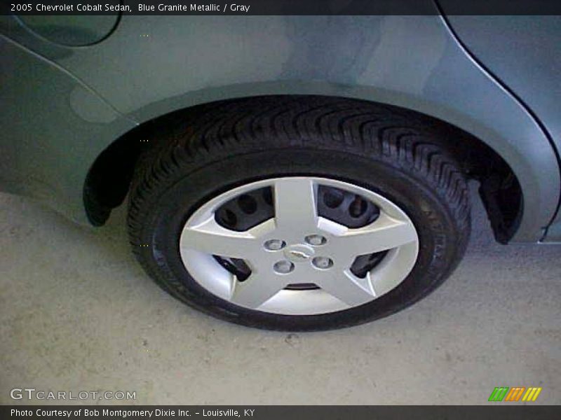 Blue Granite Metallic / Gray 2005 Chevrolet Cobalt Sedan