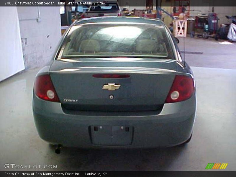Blue Granite Metallic / Gray 2005 Chevrolet Cobalt Sedan