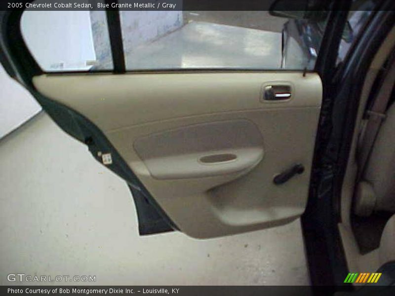 Blue Granite Metallic / Gray 2005 Chevrolet Cobalt Sedan