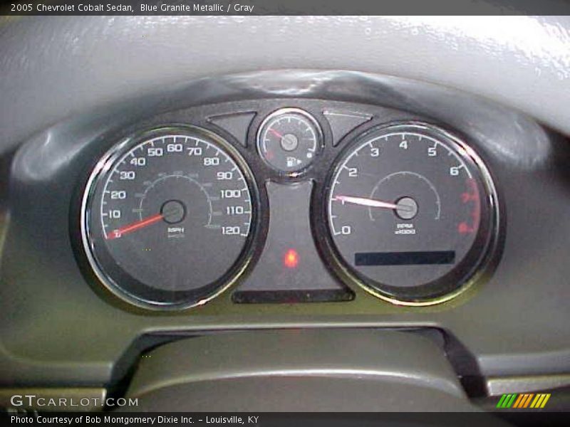 Blue Granite Metallic / Gray 2005 Chevrolet Cobalt Sedan