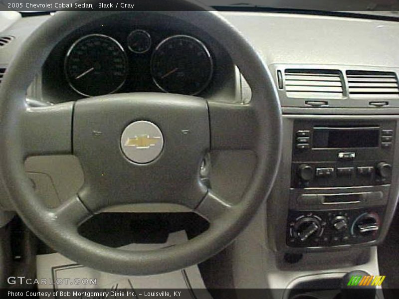Black / Gray 2005 Chevrolet Cobalt Sedan