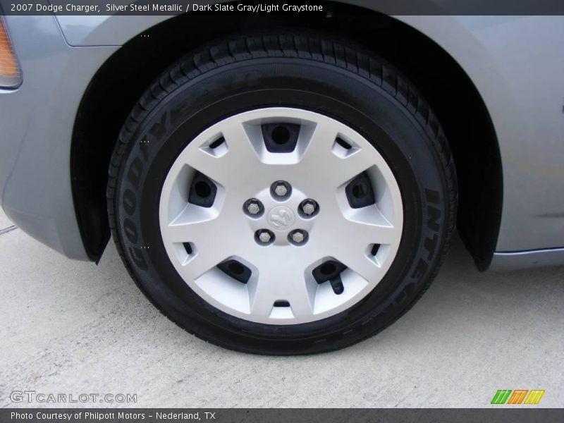 Silver Steel Metallic / Dark Slate Gray/Light Graystone 2007 Dodge Charger