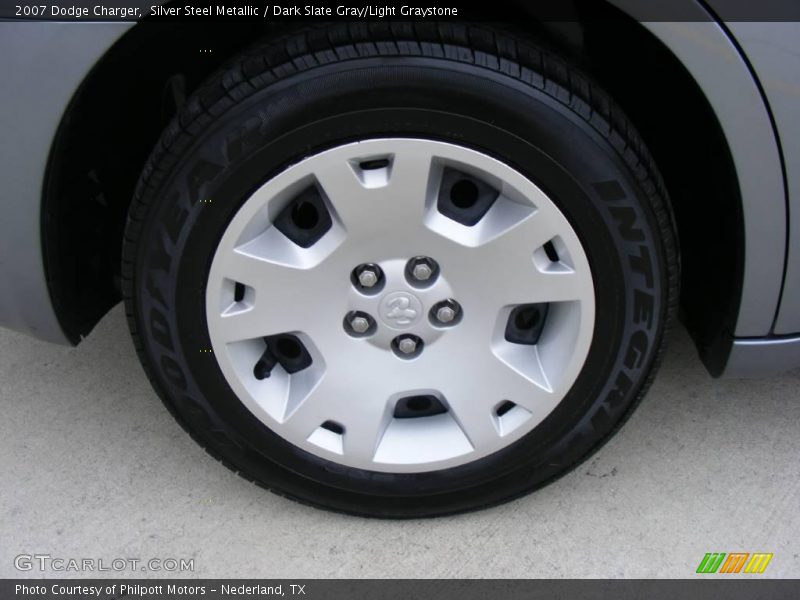 Silver Steel Metallic / Dark Slate Gray/Light Graystone 2007 Dodge Charger
