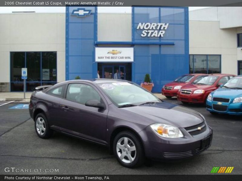Majestic Amethyst Metallic / Gray 2006 Chevrolet Cobalt LS Coupe