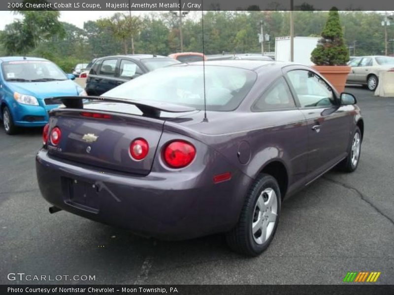 Majestic Amethyst Metallic / Gray 2006 Chevrolet Cobalt LS Coupe