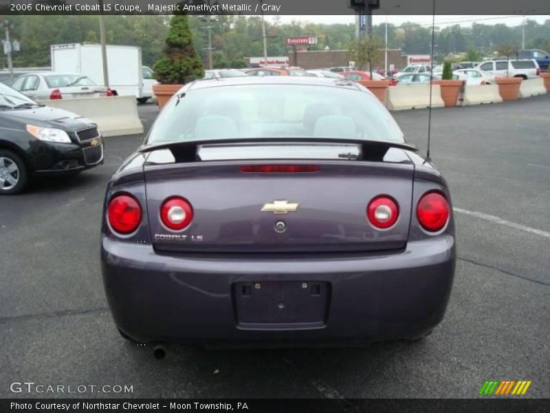 Majestic Amethyst Metallic / Gray 2006 Chevrolet Cobalt LS Coupe