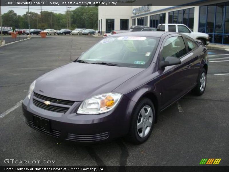 Majestic Amethyst Metallic / Gray 2006 Chevrolet Cobalt LS Coupe