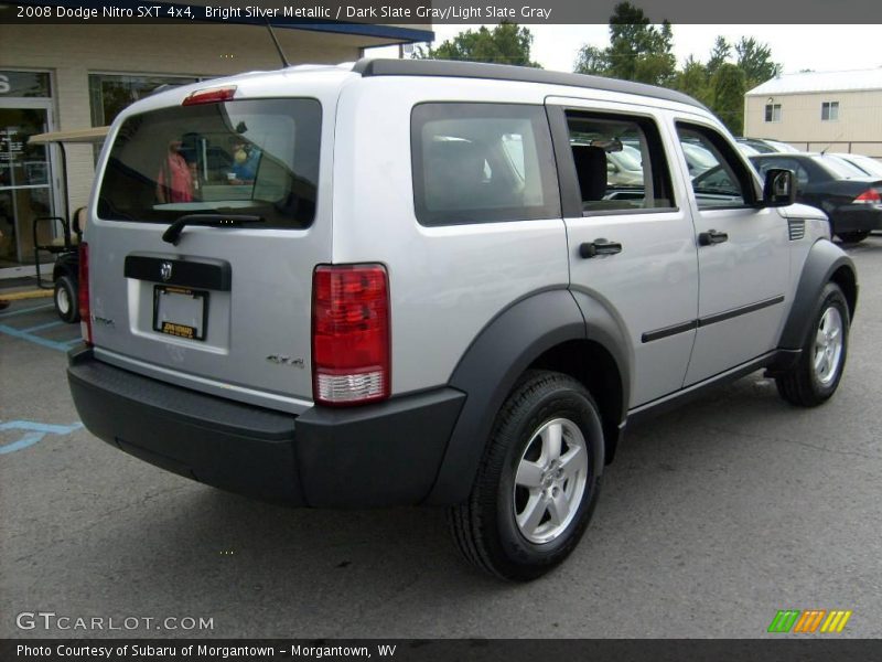 Bright Silver Metallic / Dark Slate Gray/Light Slate Gray 2008 Dodge Nitro SXT 4x4