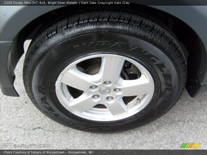 Bright Silver Metallic / Dark Slate Gray/Light Slate Gray 2008 Dodge Nitro SXT 4x4