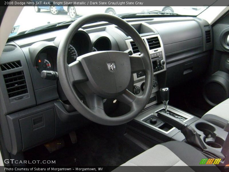 Bright Silver Metallic / Dark Slate Gray/Light Slate Gray 2008 Dodge Nitro SXT 4x4