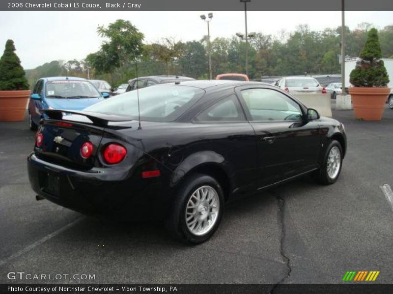 Black / Gray 2006 Chevrolet Cobalt LS Coupe