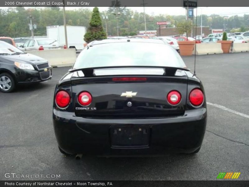 Black / Gray 2006 Chevrolet Cobalt LS Coupe