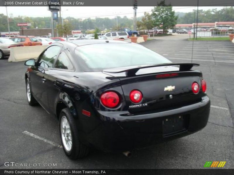 Black / Gray 2006 Chevrolet Cobalt LS Coupe