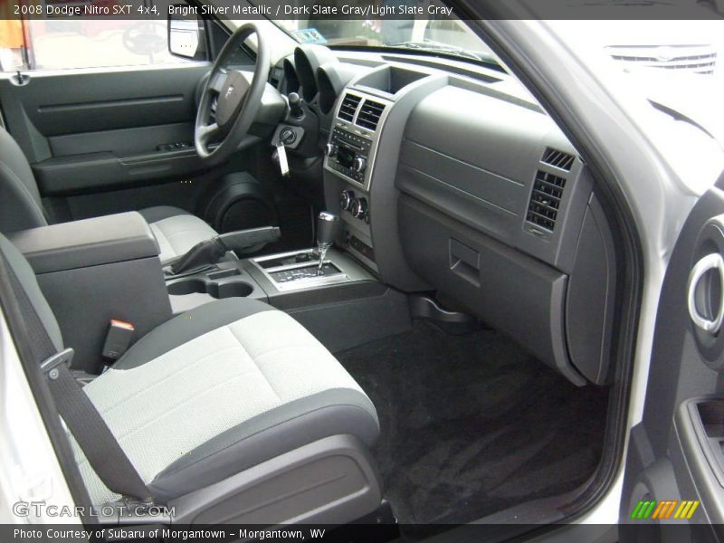 Bright Silver Metallic / Dark Slate Gray/Light Slate Gray 2008 Dodge Nitro SXT 4x4