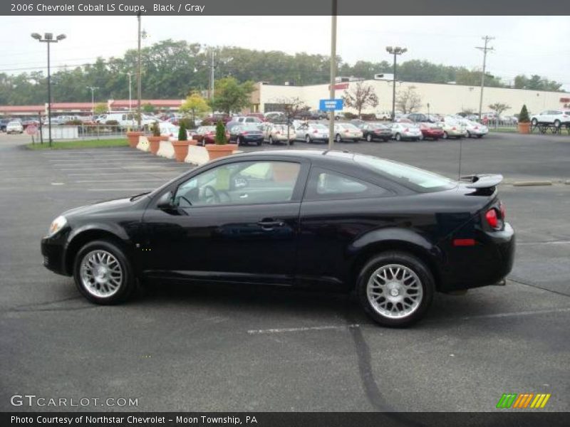 Black / Gray 2006 Chevrolet Cobalt LS Coupe