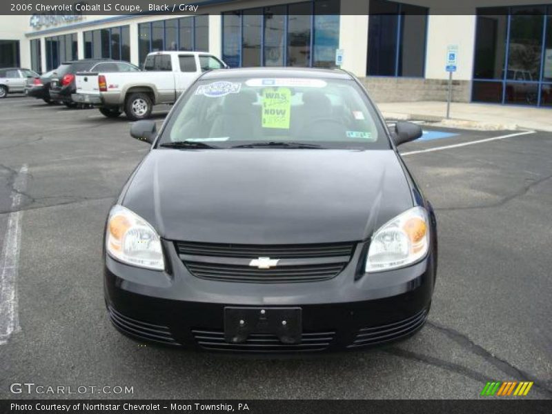 Black / Gray 2006 Chevrolet Cobalt LS Coupe