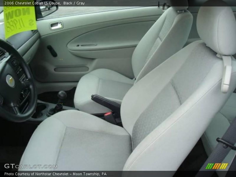 Black / Gray 2006 Chevrolet Cobalt LS Coupe