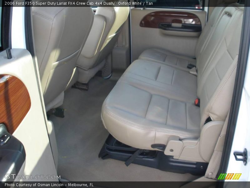 Oxford White / Tan 2006 Ford F350 Super Duty Lariat FX4 Crew Cab 4x4 Dually