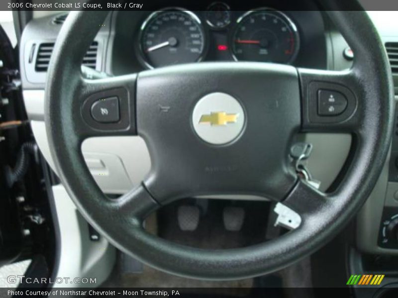Black / Gray 2006 Chevrolet Cobalt LS Coupe