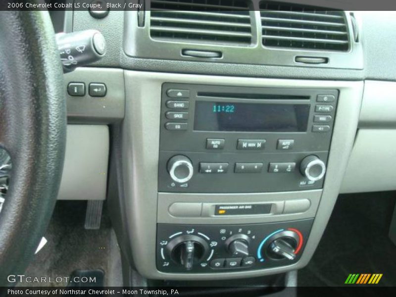 Black / Gray 2006 Chevrolet Cobalt LS Coupe