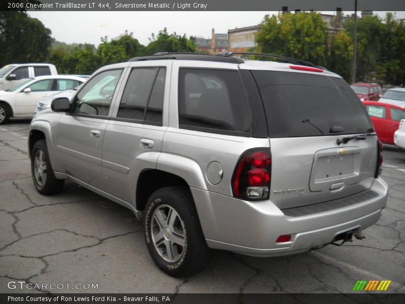 Silverstone Metallic / Light Gray 2006 Chevrolet TrailBlazer LT 4x4