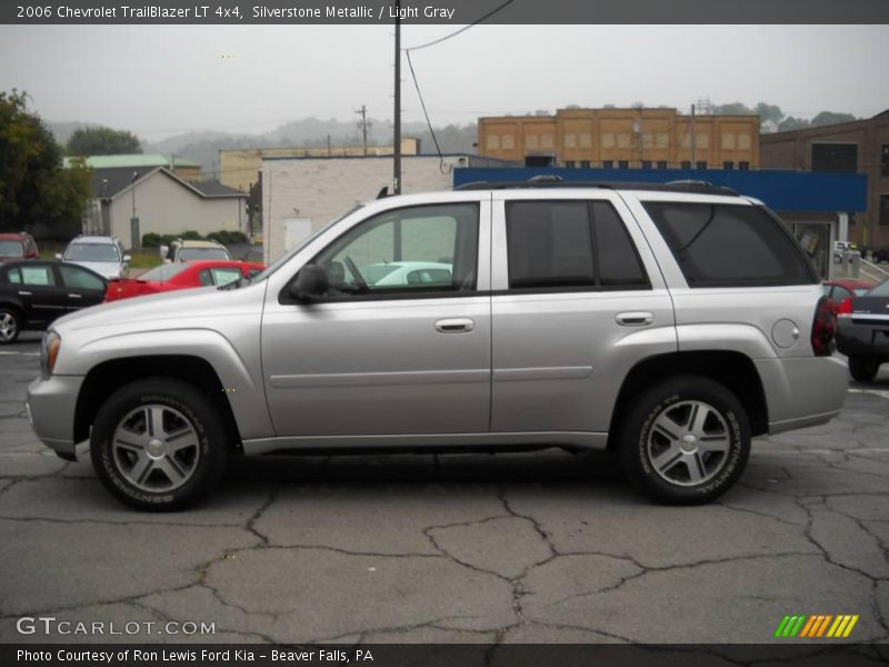 Silverstone Metallic / Light Gray 2006 Chevrolet TrailBlazer LT 4x4