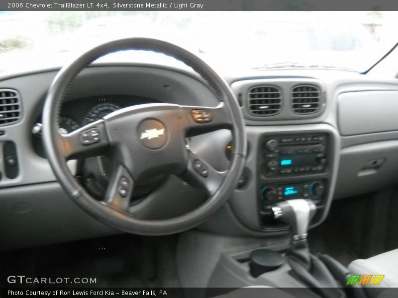 Silverstone Metallic / Light Gray 2006 Chevrolet TrailBlazer LT 4x4
