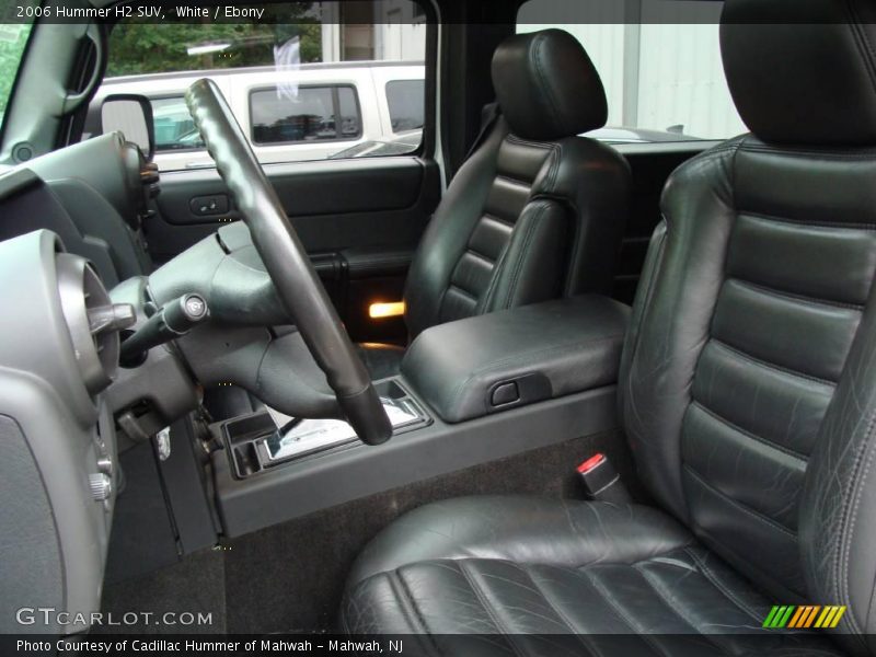 White / Ebony 2006 Hummer H2 SUV