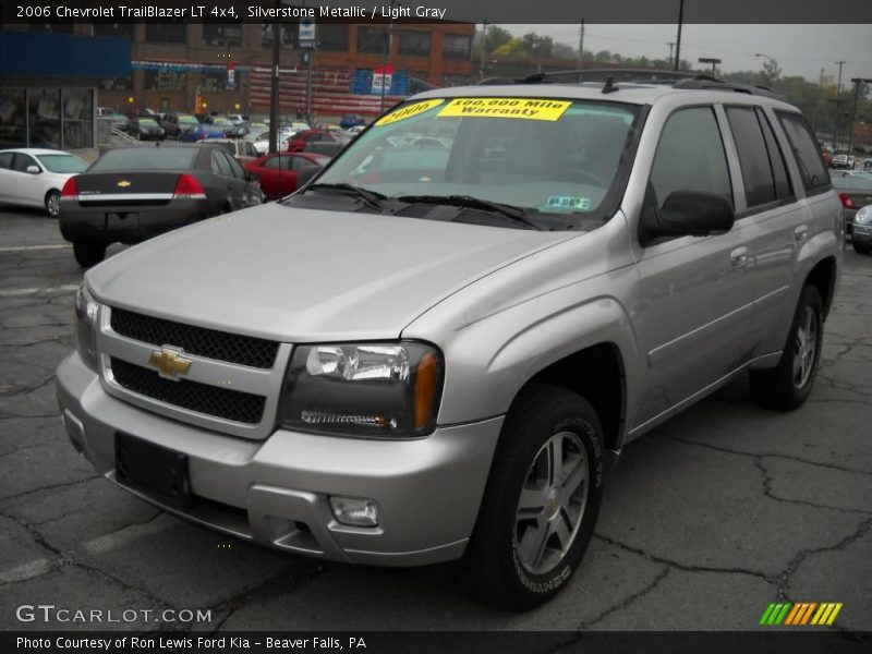 Silverstone Metallic / Light Gray 2006 Chevrolet TrailBlazer LT 4x4