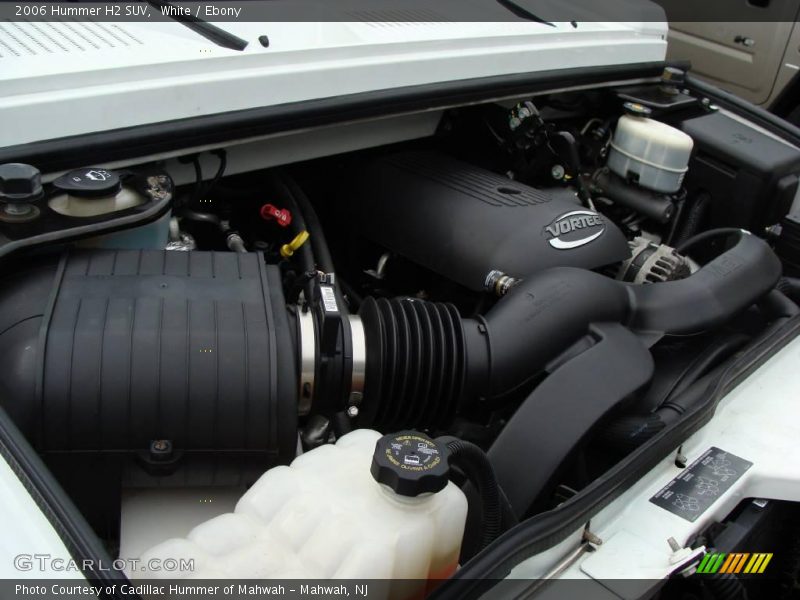 White / Ebony 2006 Hummer H2 SUV