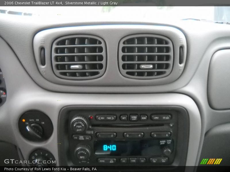 Silverstone Metallic / Light Gray 2006 Chevrolet TrailBlazer LT 4x4