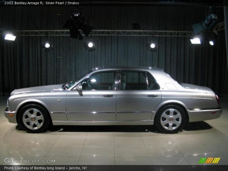 Silver Pearl / Stratos 2003 Bentley Arnage R