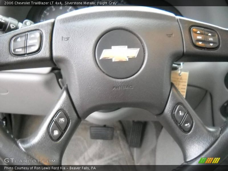 Silverstone Metallic / Light Gray 2006 Chevrolet TrailBlazer LT 4x4