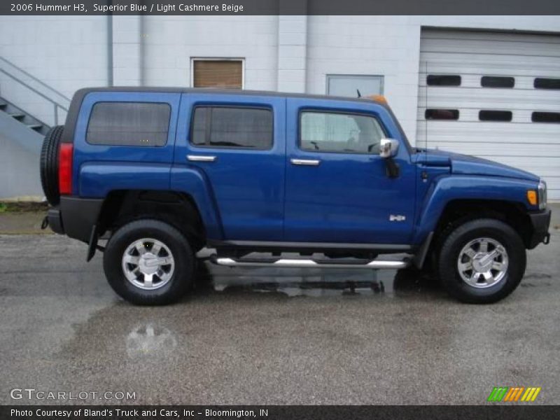 Superior Blue / Light Cashmere Beige 2006 Hummer H3